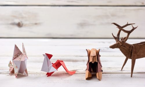 Origami animal models