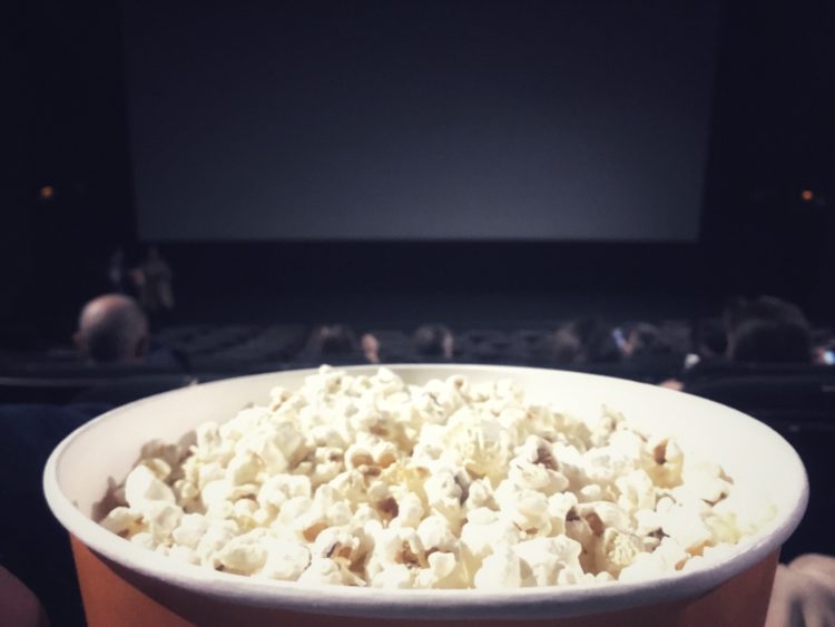 Popcorn At the movie theather