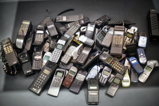 El reciclado llega a los teléfonos móviles